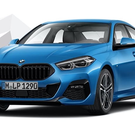 BMW M PERFORMANCE F44 2シリーズ グランクーペ 用ブラックキドニー グリル  バータイプ