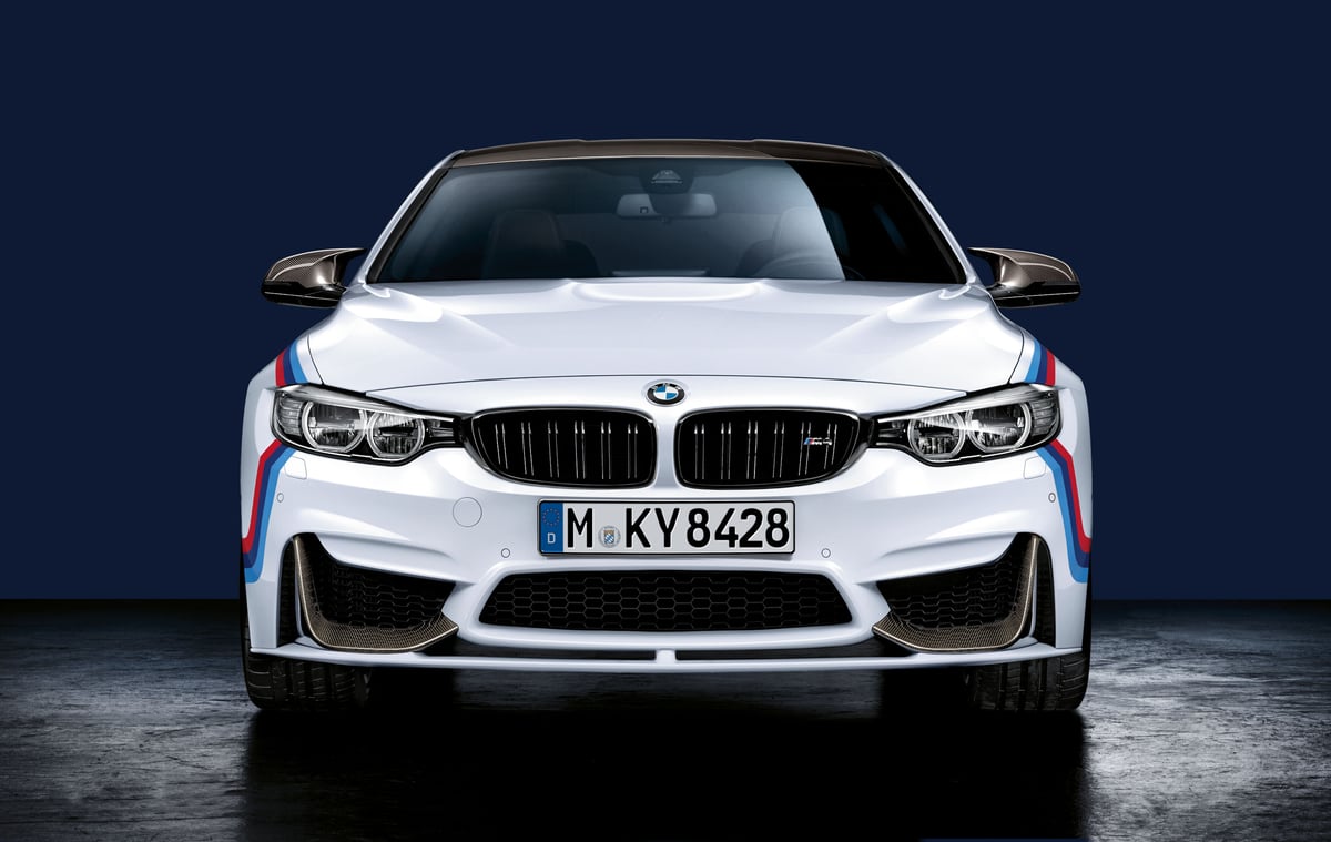 BMW純正部品 ///M PERFORMANCEカーボンフロントアタッチメント
