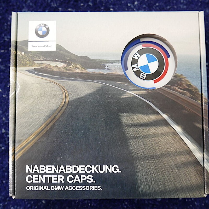 BMW 純正 M 50周年 エンブレム & ホイールキャップ セット BMW 純正 50周年記念 Motorsport クラシック エンブレム