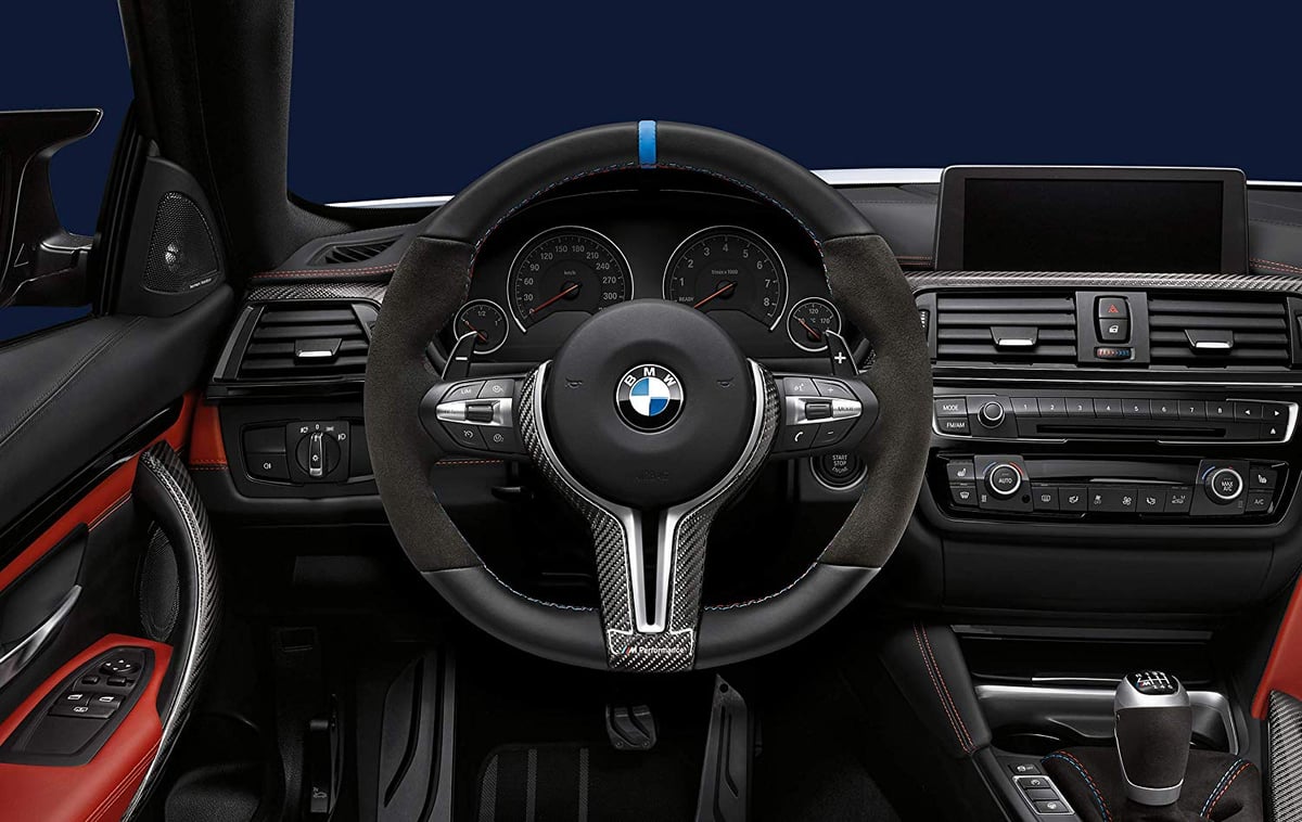 Mパフォーマンス レザー ステアリング 正規輸入品）BMW M Performance スポーツステアリングホイール II