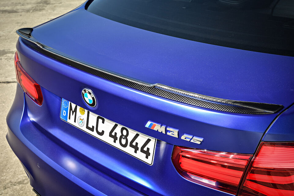 BMW純正 M sports manufacture F80 M3 CSモデル用カーボンリア