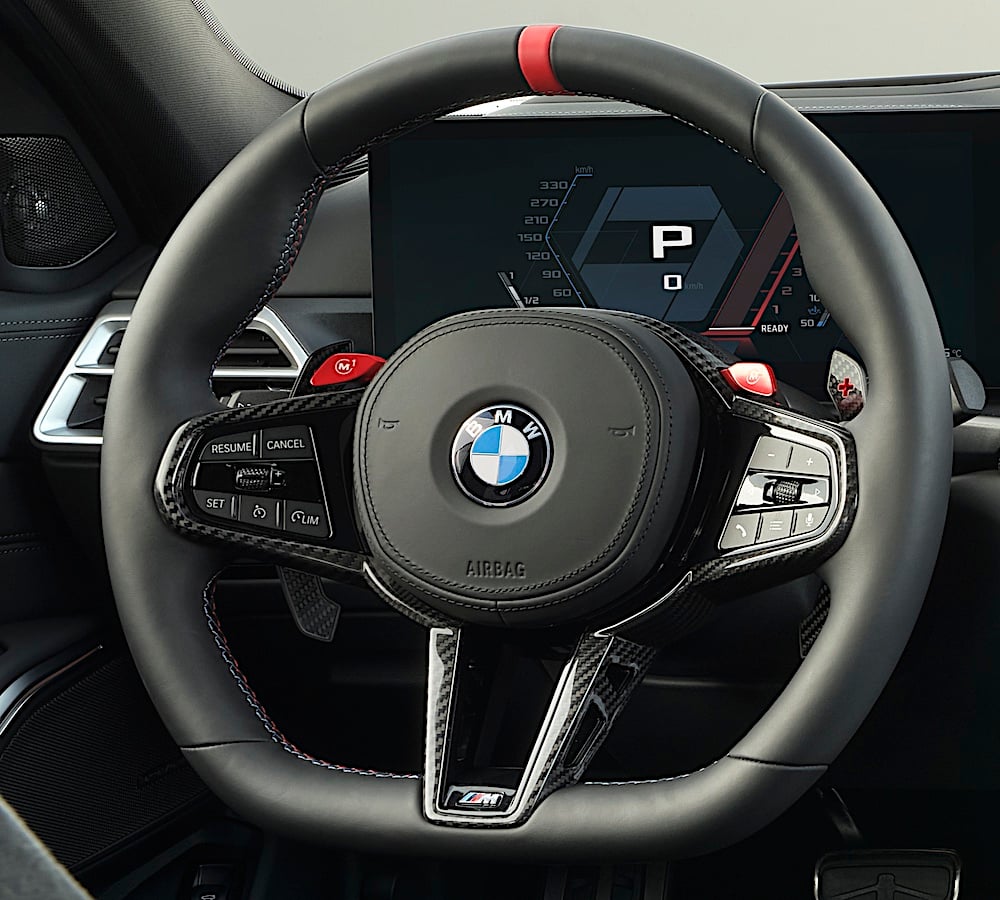 M Performance ステアリングホイールカバー カーボン BMW M スポーツ ステアリング ホイール カーボン カバー G87 G80 G81