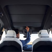BMW NA5 iX3 パノラマ ガラス サンルーフ用スイッチファブリック