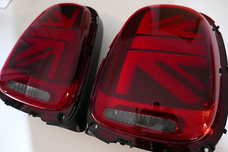 BMW MINI純正部品 F56JCW GP3専用ユニオンジャックテールライト