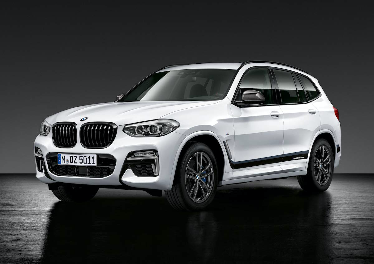 BMW純正部品 M PERFORMANCE G01 X3 G02 X4 用ブラックキドニー グ