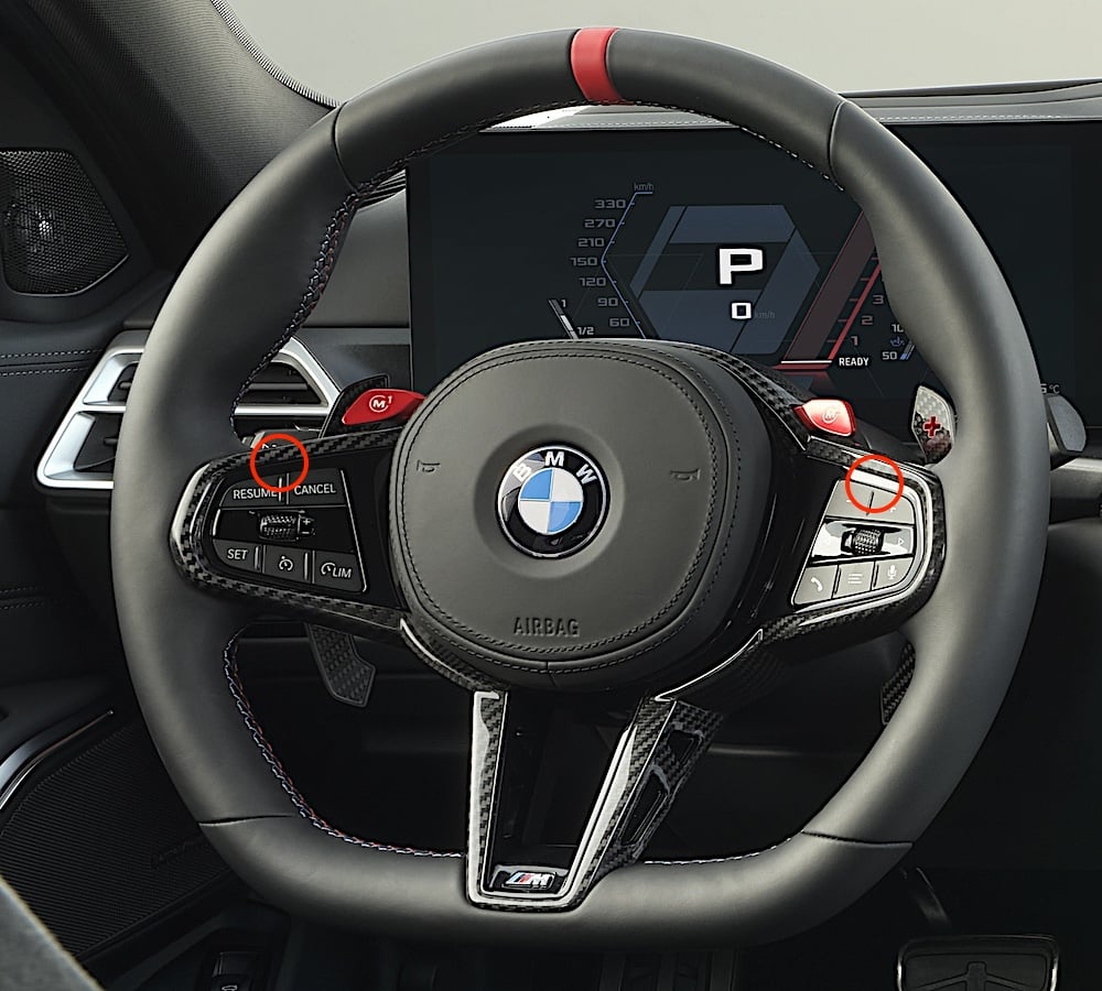 BMW M スポーツ ステアリング ホイール カーボン カバー G87 G80 G81