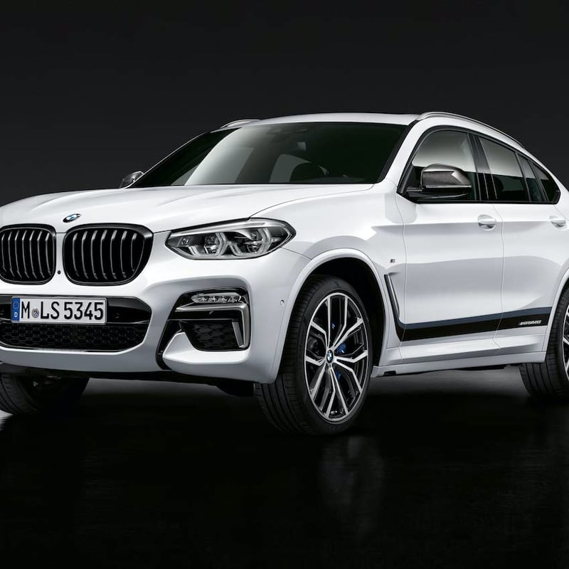 BMW純正部品 M PERFORMANCE G01 X3 G02 X4 用ブラックキドニー グ