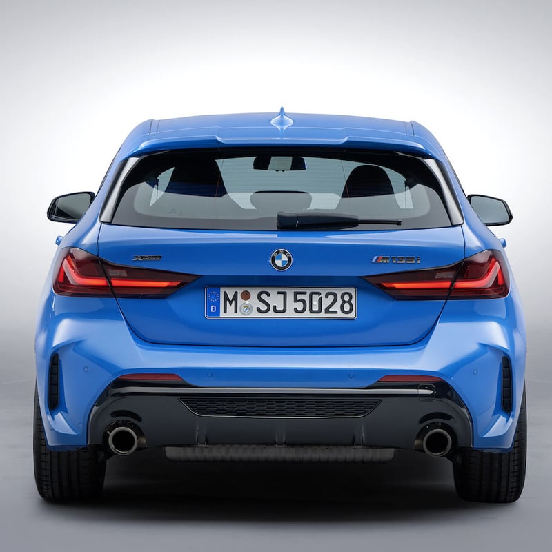 BMW M135 純正ブレーキキャリパー前後パッド付き 青 BMW M135 純正