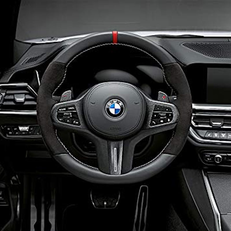 BMW純正部品 M Performance カーボン レザー ステアリング・カバー ...