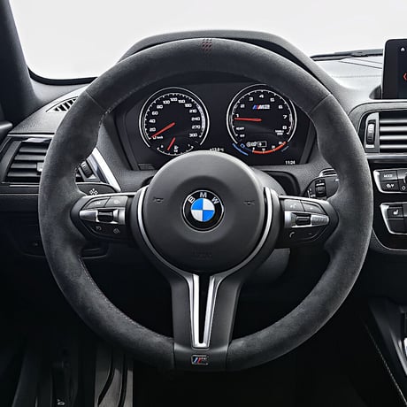 BMW純正 F87 M2 CS 用アルカンタラステアリングホイール COMPETITION