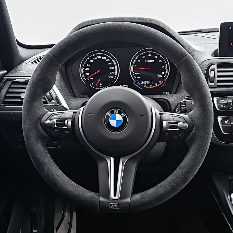  F87 M2コンペティション　純正ステアリング BMW純正 F87 M2 CS 用アルカンタラステアリングホイール COMPETITION |