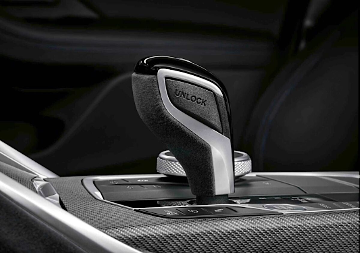 BMW純正 M Performance カーボン アルカンタラ ギア セレクター