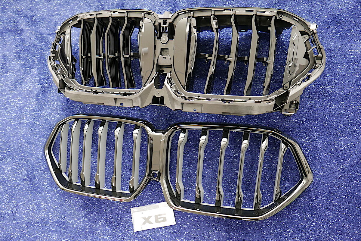  X6 G06純正 フロントグリル ブラック エアフラップアッパー fit=scale-down,w=1200