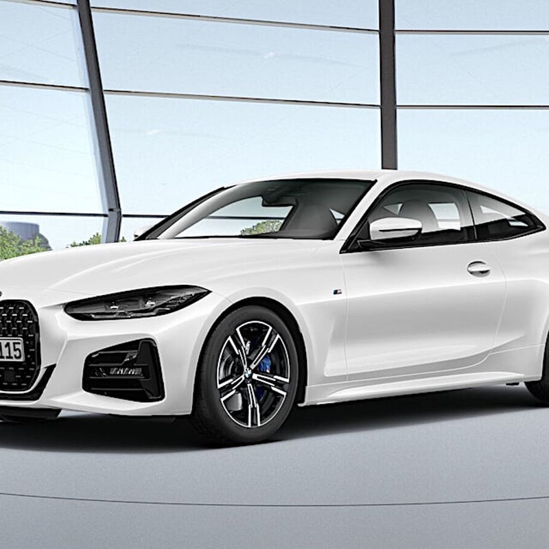 BMW純正部品 G22 4シリーズ用Individualハイグロスブラックグリル