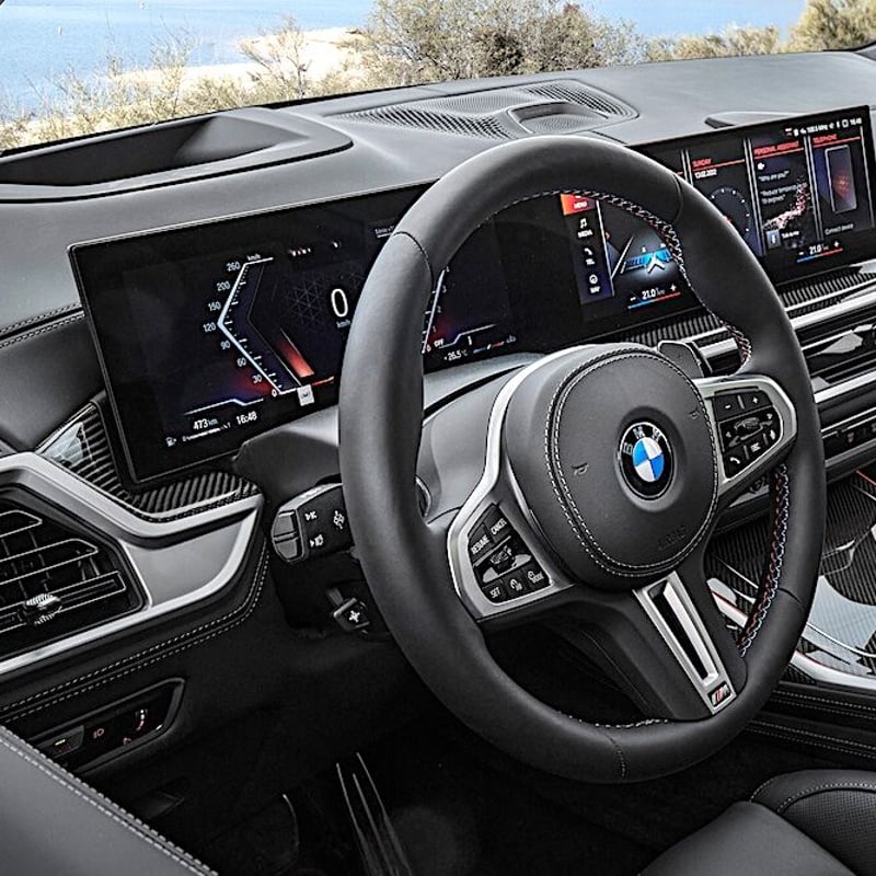 BMW純正 カバー パネル ダッシュボード カーボン for X5 X6 X7 LCI | W