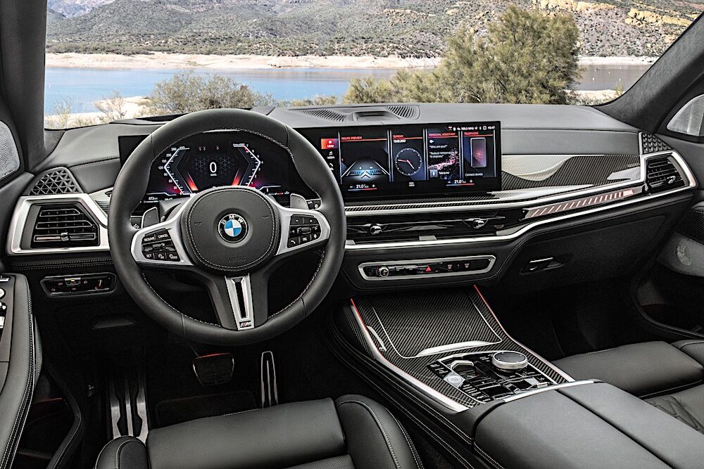 BMW純正 カバー パネル ダッシュボード カーボン for X5 X6 X7 LCI