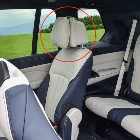 a.flat ヘッドレスト 新商品） 低反発ヘッドレストクッション 本革仕様！ 運転時の