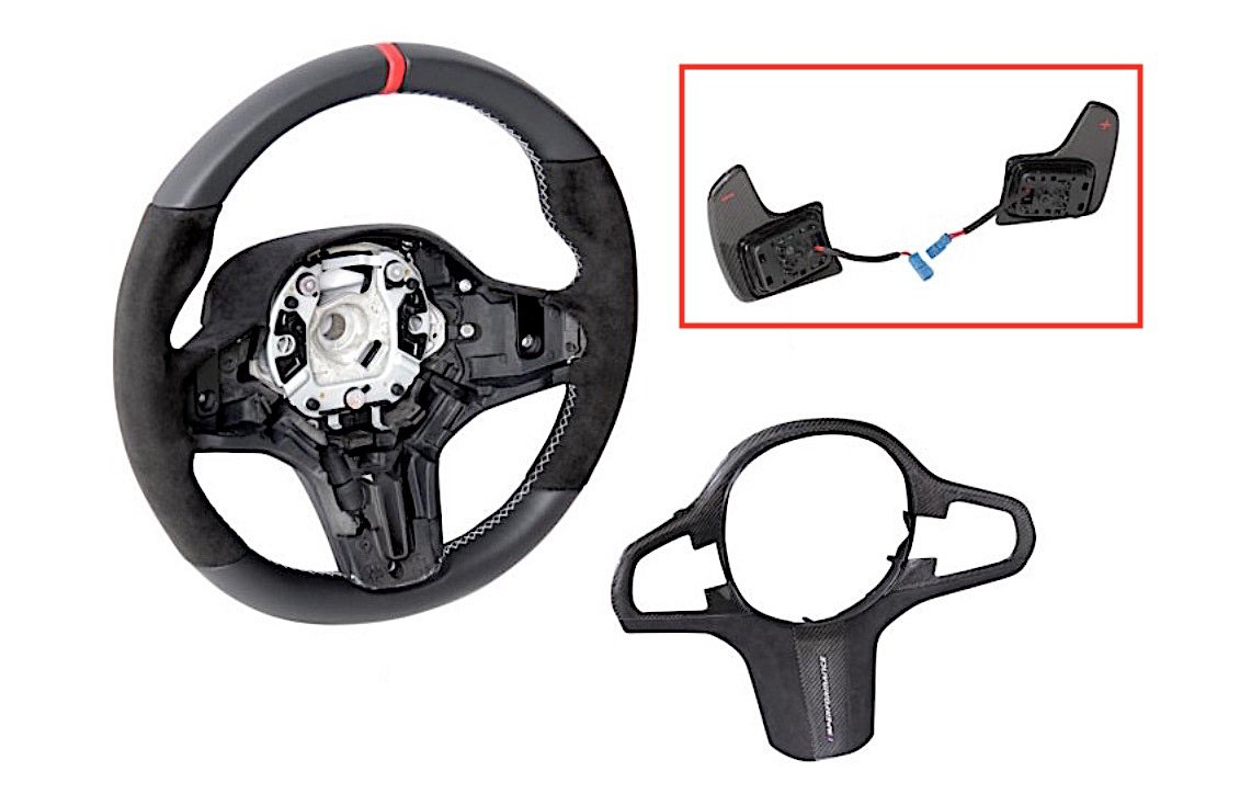 BMW純正部品 M PERFORMANCE カーボンシフトパドル F40 F44 G20 G2