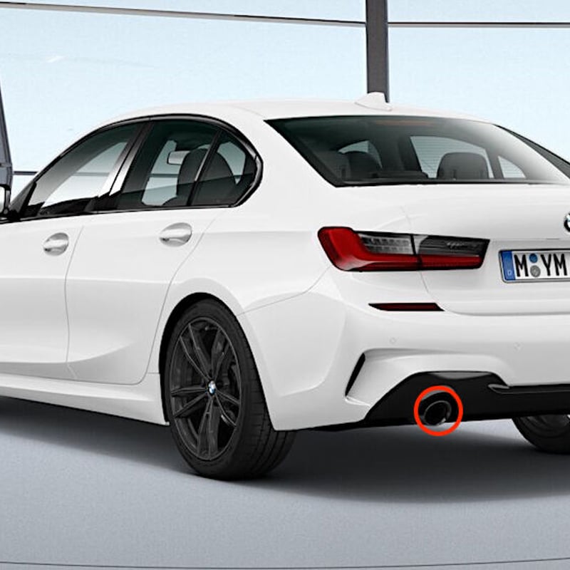 BMW純正部品G20 G21 3シリーズ用Individualハイグロスシャドーライン