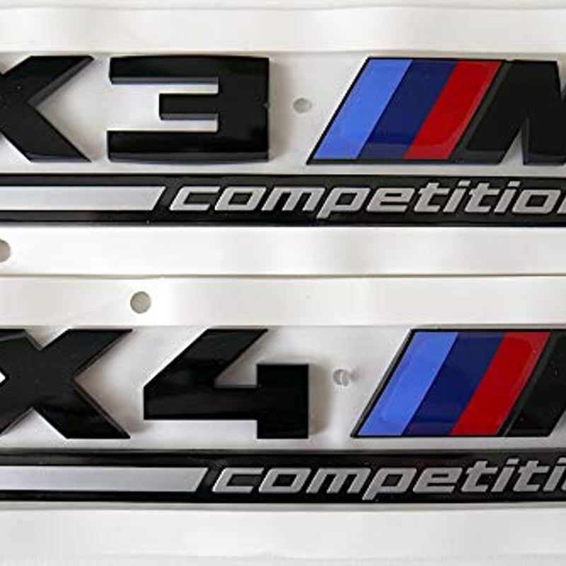 BMW純正部品 F97 X3M COMPETITION コンペティション用 ブラック