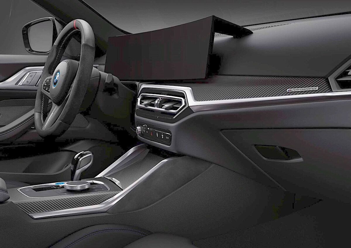 BMW純正M Performance カーボン・アルカンターラ インテリアトリム