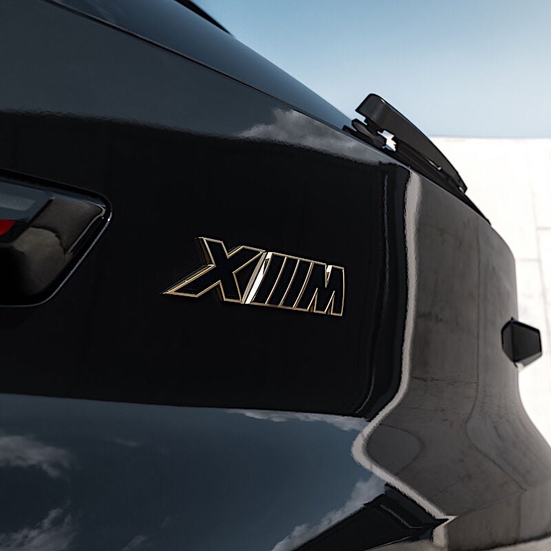 BMW純正 G09 XM ブラック エンブレム セット | Wright Company Inc