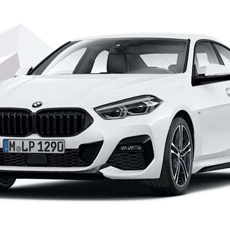BMW M PERFORMANCE F44 2シリーズ グランクーペ 用ブラックキドニー グリル  バータイプ
