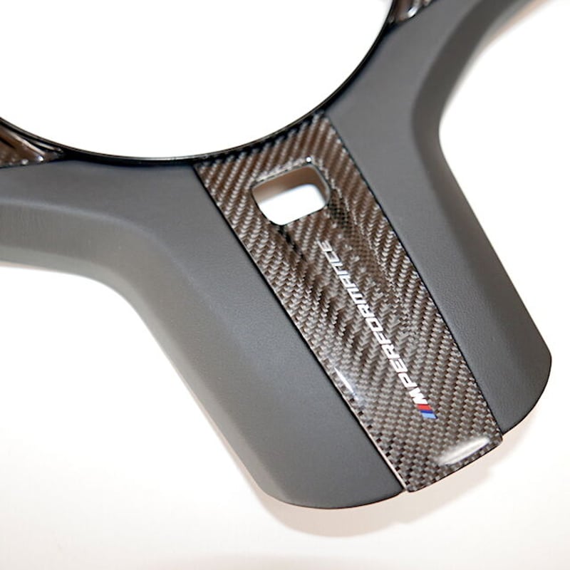 BMW純正ステアリングカバー Mパフォーマンスモデル用 BMW純正部品 M Performance カーボン レザー ステアリング
