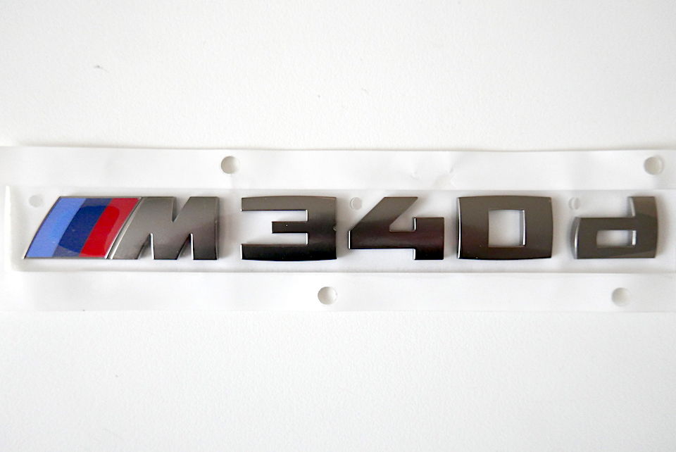 BMW純正 G20 G21 M340i用 セリウムグレーモデルレター エンブレム s-l400.jpg