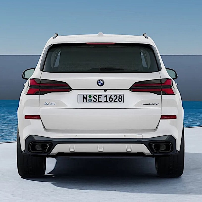 BMW純正 X5 LCI individual ハイグロスシャドーライン テールパイプ