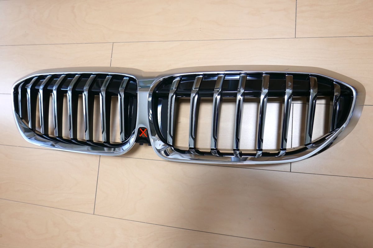 BMW純正部品 G20 G21 3シリーズ用 Luxury シルバークローム