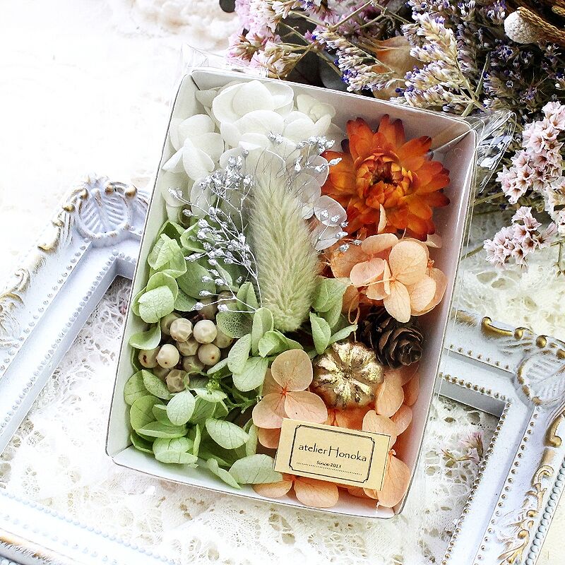 値下げ大歓迎！破格！バーバリウム花材セット　プリザーブドフラワー　ハンドメイド 超特大ボックス】 カラフル 花材セット [ ハーバリウム