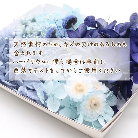ロイヤルネイビー花材セット 1ケース プリザーブドフラワー ドライフラワー