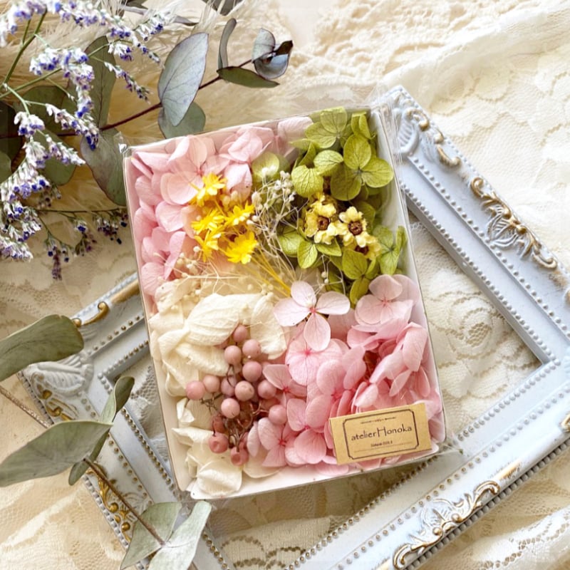 アミファ amifaプリザーブドフラワー花材まとめローズ、カーネーション