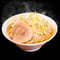 【冷凍便】家二郎セット(超極太平打#8・オーション麺4玉&ニンニク醤油スープ4食分 ) 200g×4玉