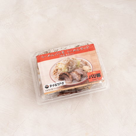 【コラボ商品】らーめんバリ男　らーめんセット(特製唐花付き)