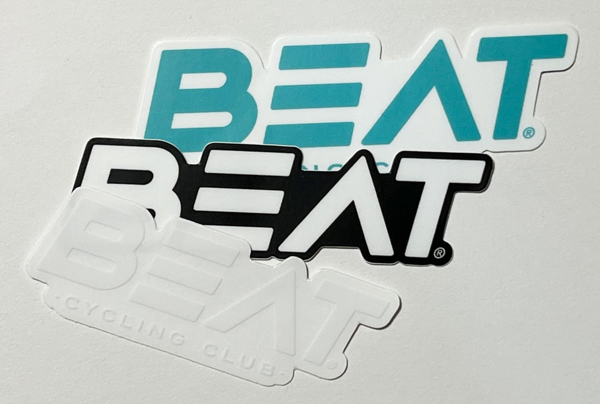 BEATオリジナルステッカー3枚セット | BEAT Cycling Club JAPAN O