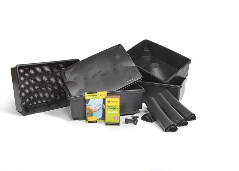 ワームカフェ (本体とブランケット付属） | ミミズコンポストJAPAN