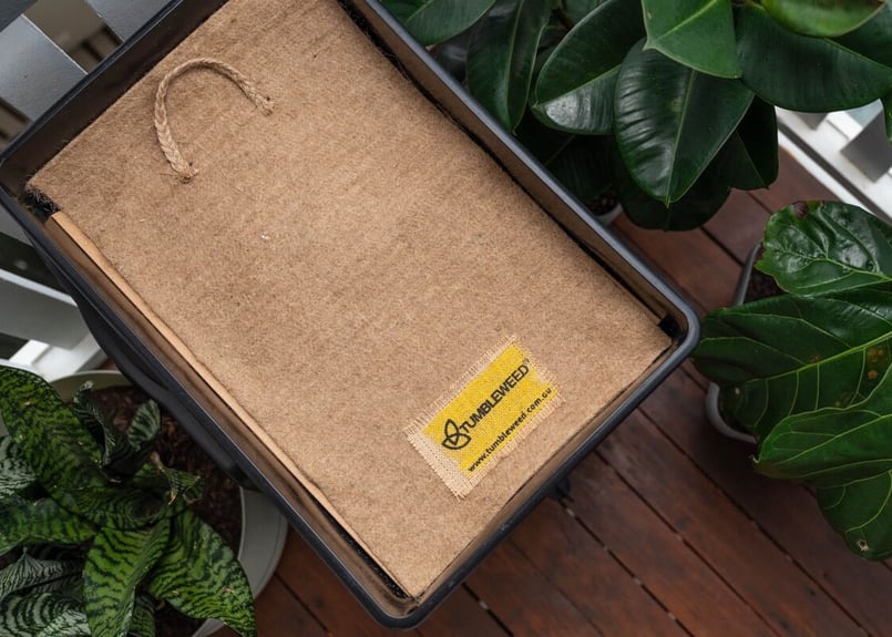 ワームカフェ (本体とブランケット付属） | ミミズコンポストJAPAN