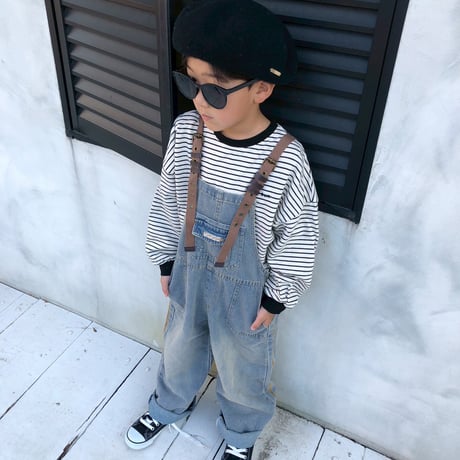 《予約》Back Patch Denim Overall