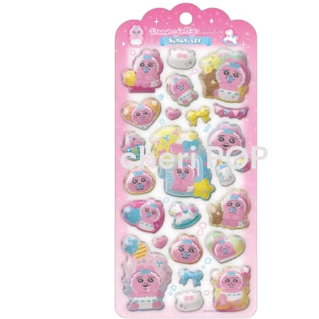 《正規品》おぱんちゅうさぎドロップジュエリーシール　2026/06/12集荷予定