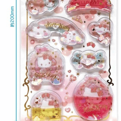 【正規品】サンリオキャラクターズ　ウォーターインシール