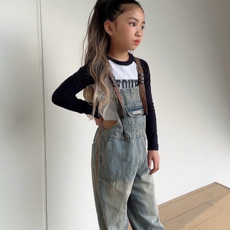 《予約》Back Patch Denim Overall