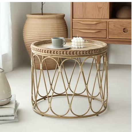 rattan side table《small》