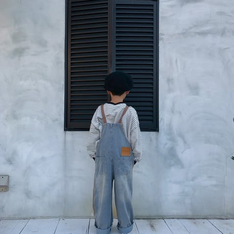 《予約》Back Patch Denim Overall