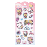 サンリオキャラクターズキラキラマシュマロシール　ハローキティ／日焼け（出荷予定：2026年9月下旬）