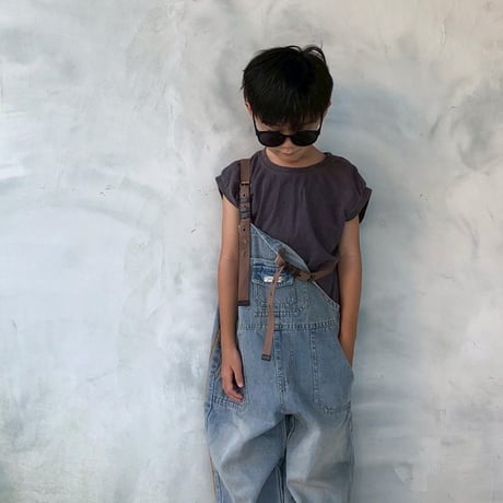 《予約》Back Patch Denim Overall