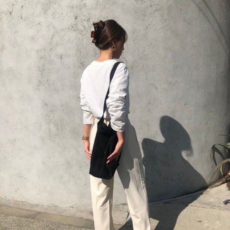一部《即納》High-waist pants