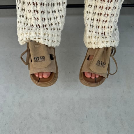 Suede Sandals