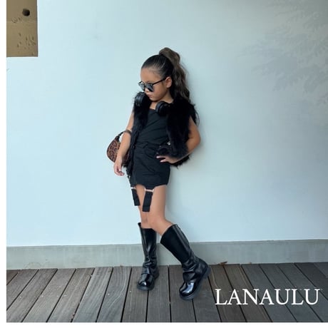 Loose Fit Patent Leather Boot